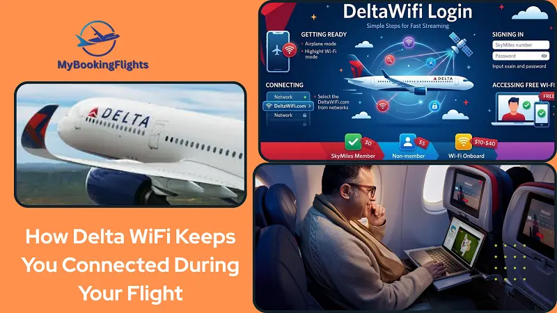 How Delta WiFi Keeps You Connected During Your Flight